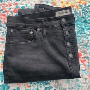 Madewell crop denim